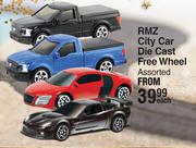 RMZ City Car Die Cast Free Wheel Assorted-Each