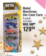 Metal Machines Die Cast Cars (5 Pack)