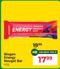 Biogen Energy Nougat Bar (4+1 Cheapest Free)-45g