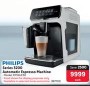 Philips Series 3200 Automatic Espresso Machine EP3243/50 387702-Each