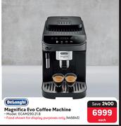 DeLonghi Magnifica Evo Coffee Machine ECAM290.21.B 445643-Each