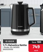 Eiger Helvetica Kettle EG-SKS005 850009109-1.7Ltr Each