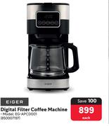 Eiger Digital Filter Coffee Machine EG-APCD001 850007197-Each