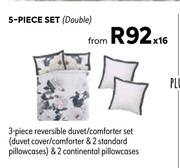 Colette 5 Piece Duvet Set (Double) 828404