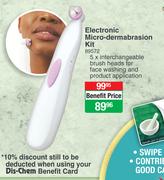 Dquip Electronic Micro Dermabrasion Kit
