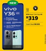 Vivo Y36 LTE-On MTN Mega Talk/Gigs XS