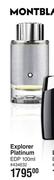 Mont Blanc Explorer Platinum EDP-100ml