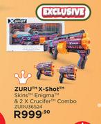 Zuru X-Shot Skins Enigma & 2 x Crucifer Combo ZURU36524