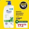 Head & Shoulders Shampoo-1Ltr