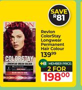 Revlon Color Stay Longwear Permanent Hair Colour-For 2 