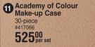 Academy Of Colour Make Up Case (30 Piece)-Per Set