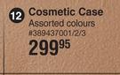 Cosmetic Case Assorted Colours