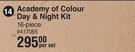 Academy Of Colour Day & Night Kit (16 Piece)-Per Set