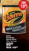Game Powdered Sports Drink Assorted-720g