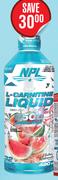 NPL L-Carnitine Liquid Assorted-480ml