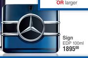 Mercedes Benz Sign EDP-100ml
