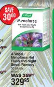 A.Vogel Menoforce Hot Flush & Night Sweat Remedy 30 Tablets
