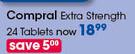 Compral Extra Strength 24 Tablets-Per Pack