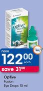 Optive Fusion Eye Drops 10ml-Each