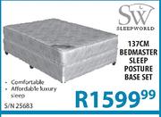 Sleepworld 137cm Bedmaster Sleep Posture Base Set