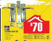 3 lever Lock Set