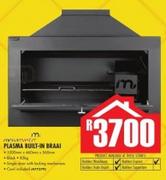 Plasma Built In Braai