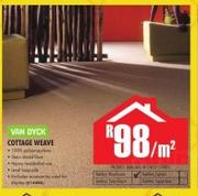 Van Dyck Cottage Weave-Per Sqm