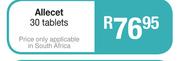 Allecet-30 Tablets