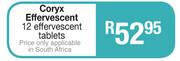Coryx Effervescent-12 Effervescent Tablets