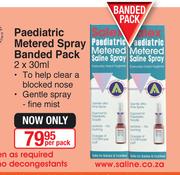 Salex Paediatric Metered Spray Banded Pack-2x30ml Per Pack