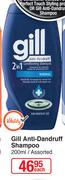 Gill Anti Dandruff Shampoo Assorted-200ml Each