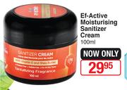 Ef Active Moisturising Sanitizer Cream-100ml