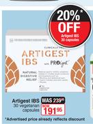 Artigest IBS-30 Vegetarian Capsules Each