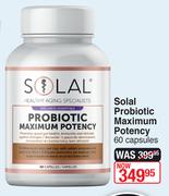 Solal Probiotic Maximum Potency-60 Capsules