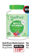 NutriPure Multivitamin Complete-60 Gummies