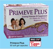 Primeve Plus-60 Soft Gel Capsules
