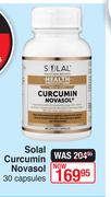 Solal Curcumin Novasol-30 Capsules