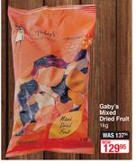 Gaby's Mixed Dried Fruit-1Kg
