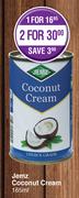 Jems Coconut Cream-2x165ml