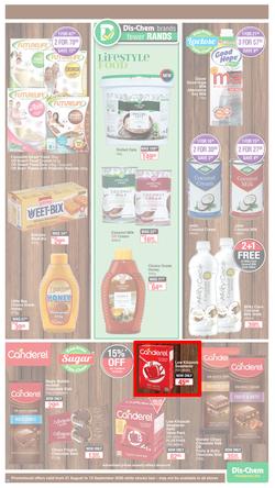 Dis-Chem : Spring Specials (21 August - 13 September 2020), page 15