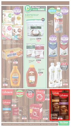 Dis-Chem : Spring Specials (21 August - 13 September 2020), page 15