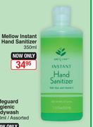 Mellow Instant Hand Sanitiser-350ml