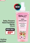 Sally Flowers Hand Sanitiser Spray-250ml
