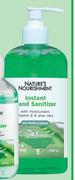 Nature's Nourishment Instant Hand Sanitiser Pump-500ml