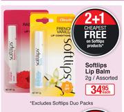 Softlips Lip Balm Assorted-2g Each