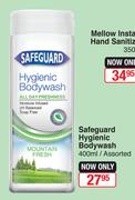 Safeguard Hygienic Bodywash Assorted-400ml