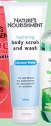 Nature's Nourishment Body Scrub & Wash Assorted-236ml