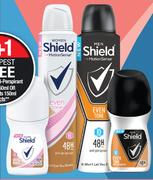 Shield Anti Perspirant Roll On For Men Or Women Assorted-50ml Each
