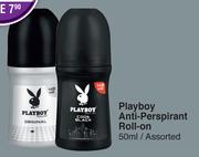 Playboy Anti Perspirant Roll-On Assorted-50ml