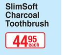 Colgate Slim Soft Charcoal Toothbrush-Each
